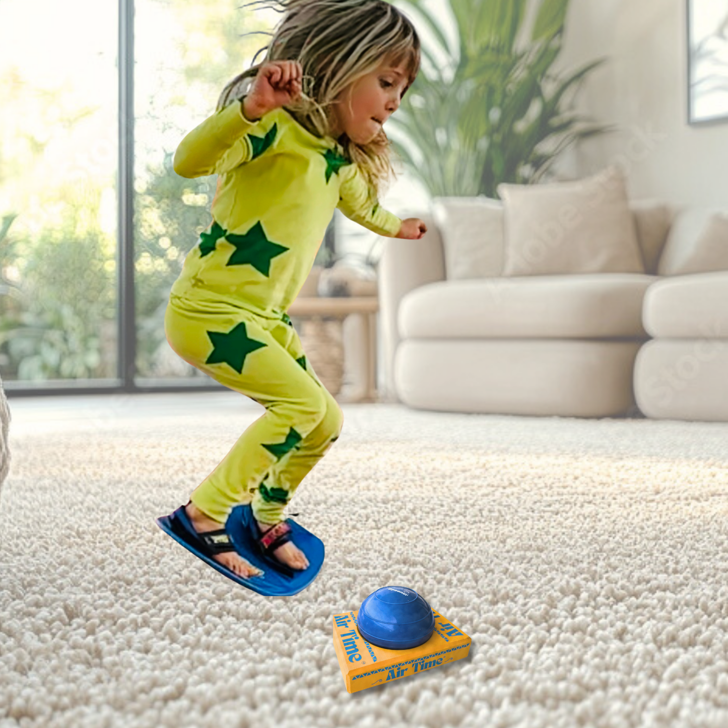 Freestyle Board - AirTime Package with Footstraps and AirBall