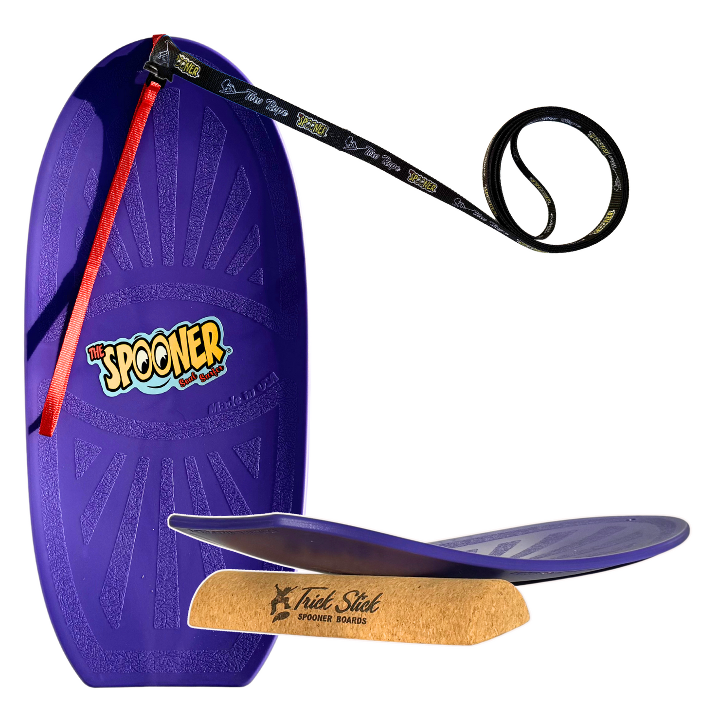 Spooner Soul Surfer “Born To Ride” Package with AirTime Foot Straps