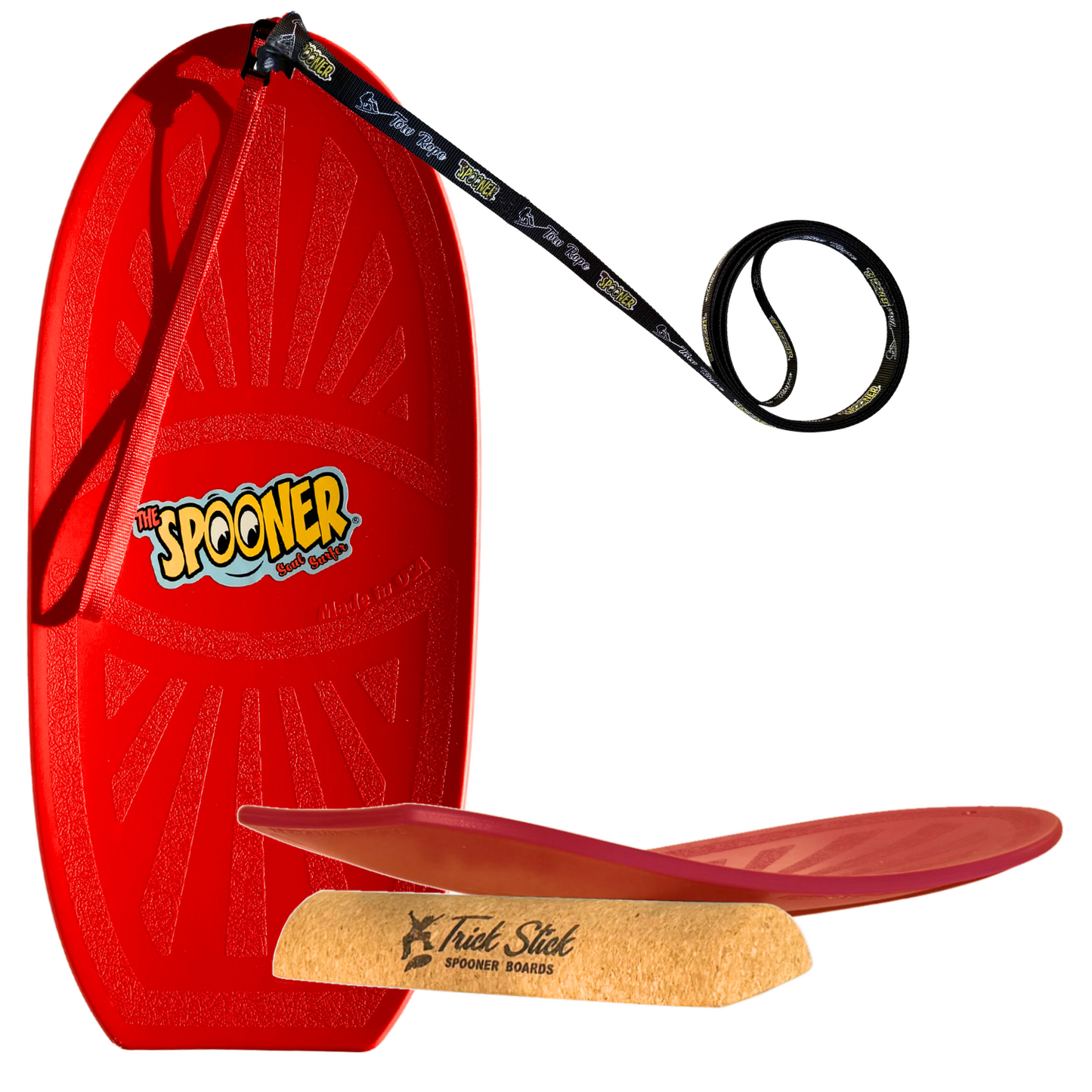 Spooner Soul Surfer “Born To Ride” Package with AirTime Foot Straps